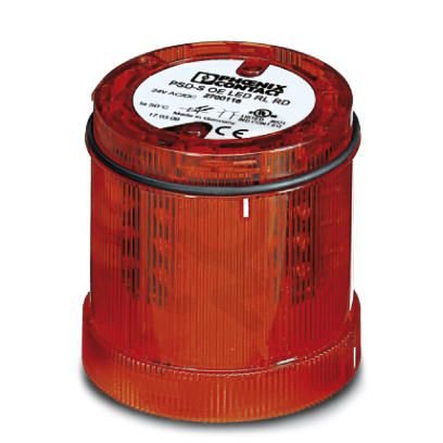 PSD-S OE LED RL RD Kruhově svítící prvek LED, 24 V AC/DC, červený 2700116