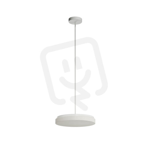 Závěsné LED svítidlo se skleněným stínidlem CARINA P1 26W IP40 DALI 3K bílá