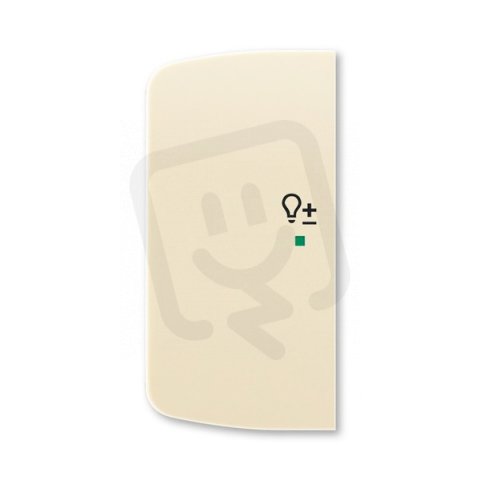 ABB Tango Kryt 2násobný levý symbol stmívání slonová kost 6220A-A02104 C