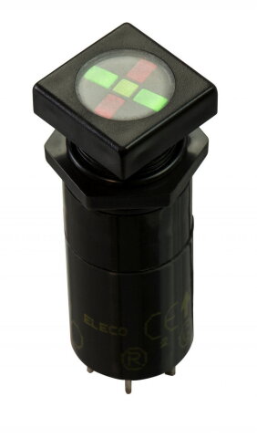 Ukazatel stavu SUS-02.T.Q R/G 110DC d16mm ELECO 1009729