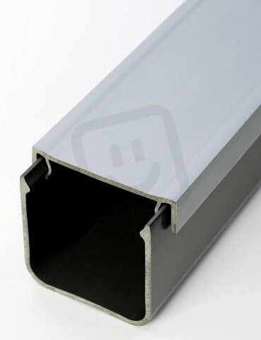 Kabelový žlab ZEKAN 1G (100x100 mm), 2000 mm, šedá CWS 004015V