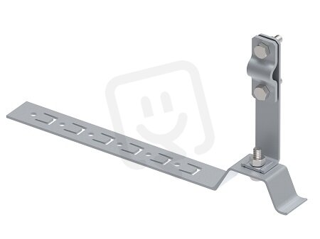 Držák vedení s příchytkou L210 pod střešní krytinu na drát d8/10mm, StZn 405612