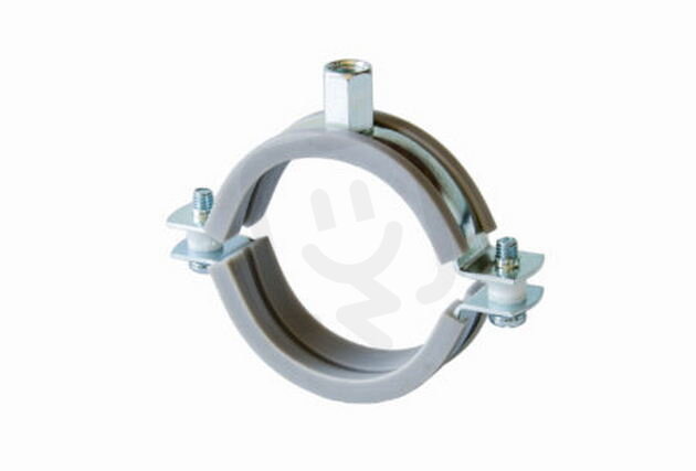Objímka kluzná dvoušroubová M8/M10, 54-59mm, pozink KOŇAŘÍK 13005459