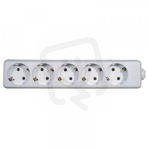 Samostatných 5 zásuvek SCHUKO Emos P0520