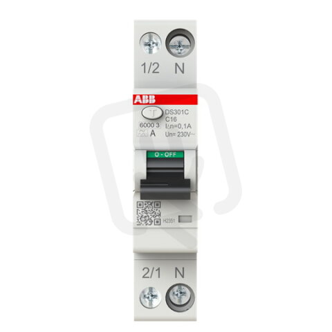 DS301C C16 A100; kombinace jistič/chráni