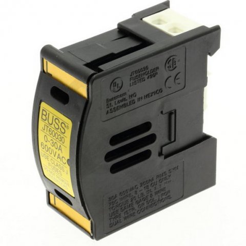 Pojistkový spodek Eaton JT60030 600V AC, 30A, 1-pól