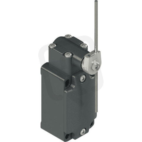 Koncový spínač s nastavitelnou kovovou t