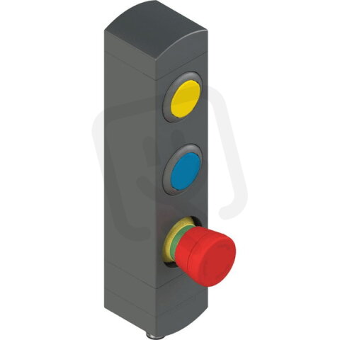 Ovládací jednotka BN 3 prvky (konfigurace A36) 1NO, Konektor M12,12 pólů, IP65