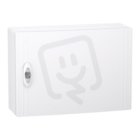 Rozvodnice PrismaSet nástěnná 18M (1x18) bílé dveře SCHNEIDER LVSXQ118