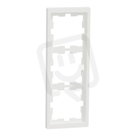 Rámeček Merten D-Life, trojnásobný, nordic white, plast SCHNEIDER MTN4030-6537