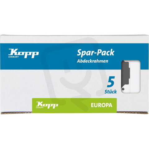 401913017 Profi-Pack: 5 Cover frames 2-f