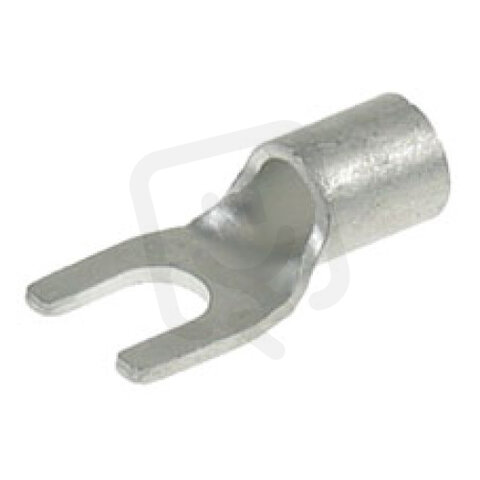 Vidlice neizolovaná Cu, průřez 4-6mm2/M10/šíře 18mm VN  6-M10
