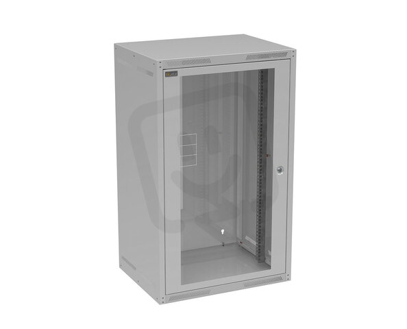 Nástěnný nýtovaný rozvaděč GrandN 20U s prosklenými dveřmi,hl.450mm 83000791
