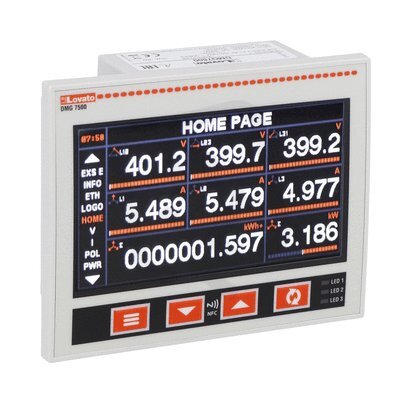 Lovato DMG7500 Multimetr panelový barevný GLCD RS485
