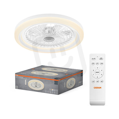 Ceiling Fan Solano 490mm 43W CCT OSRAM 4058075857971