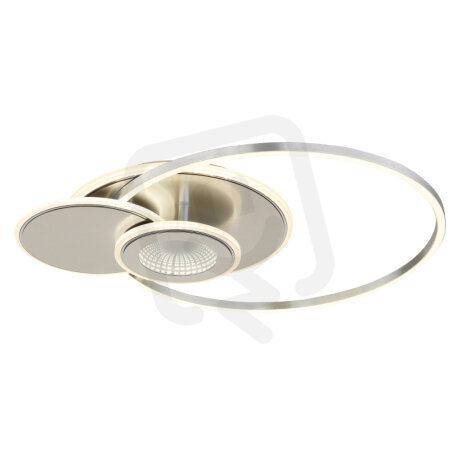 Stropní svítidlo BELTRAN stříbro LED 24W 125-1200lm,CCT2700-6000K GLOBO 68278-24