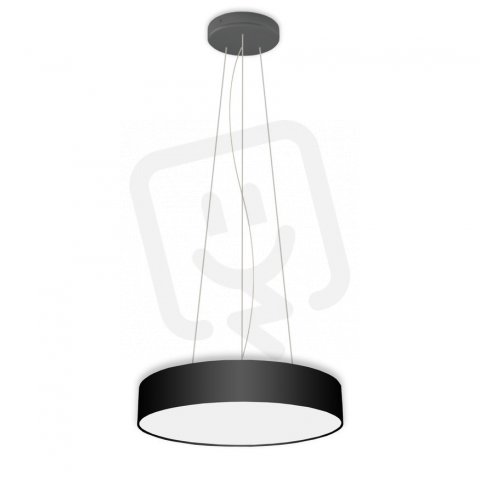 Závěsné svítidlo Disk 600 závěs černá 63W IP20 LED 4000K 925076/07/L41