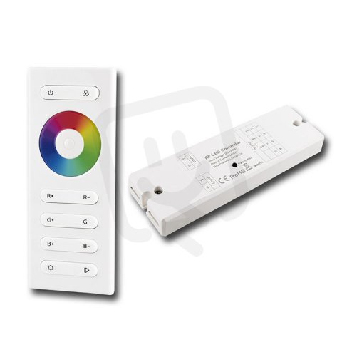 McLED ML-910.546.22.1 Sada RF ovladač - RGB, 1 zóna, bílý + přijímač