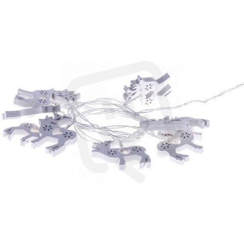 10LED XMAS REINDEER 2AA T WW