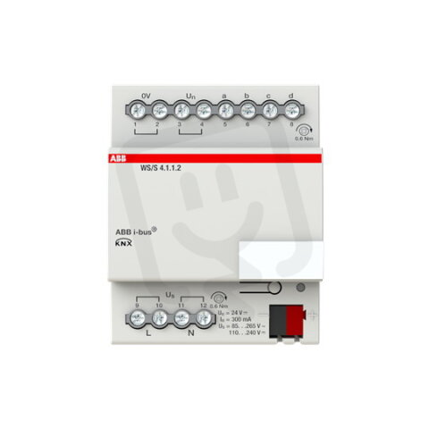 ABB KNX Řadová povětrnostní stanice 4násobná WS/S4.1.1.2 2CDG110191R0011