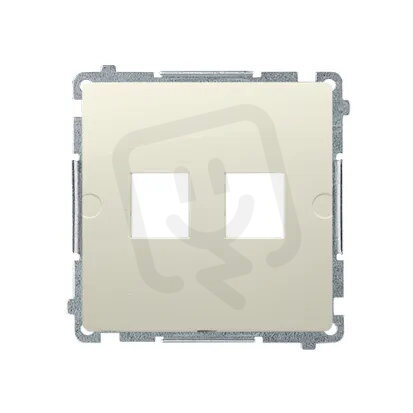 Kryt zásuvky komunikační (pro prvky Keystone), Béžový KONTAKT SIMON BMPT/12