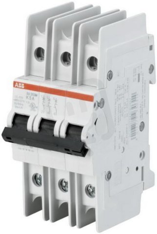 ABB SU203M-K6 jistič char. K 10kA 6A 3P  dle UL489 a CSA 22.2 No. 5