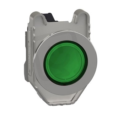 Signálka, zapuštěná montáž, Zelená, 230 VACDC SCHNEIDER XB4FVM3