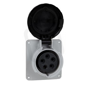 Zásuvka vest. Fast connect rovná 16A 3P+PE 480V IP67 50-60Hz SCHNEIDER PKY16G744