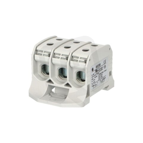Svorka univerzální RKA 50 3P 3LG 150A 3P (6x vstup) AL/CU šedá DIN/panel 1006020