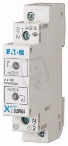 Eaton 284926 Světelné návěstí červená+zelená 2x LED, Un=24V AC/DC Z-DLD/2/24