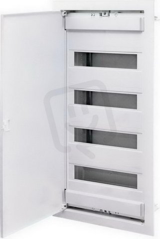 Zapuštěná rozvodnice s plechovými dvířky ECG56 56M (4x14) IP40 ETI 001101028