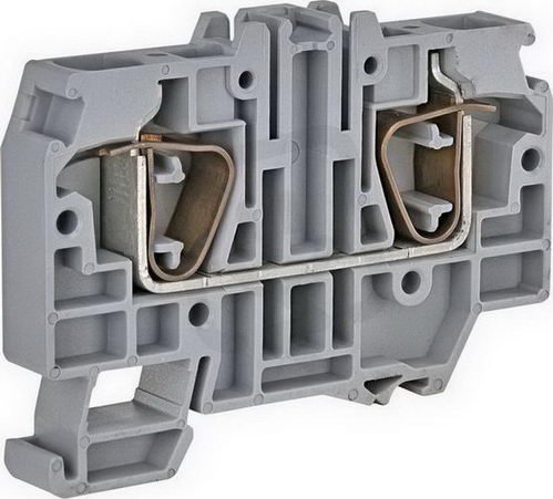 Řadová pružinová svorka ESP-HMM.10 1000V 10mm2 šedá na DIN lištu ETI 003903134