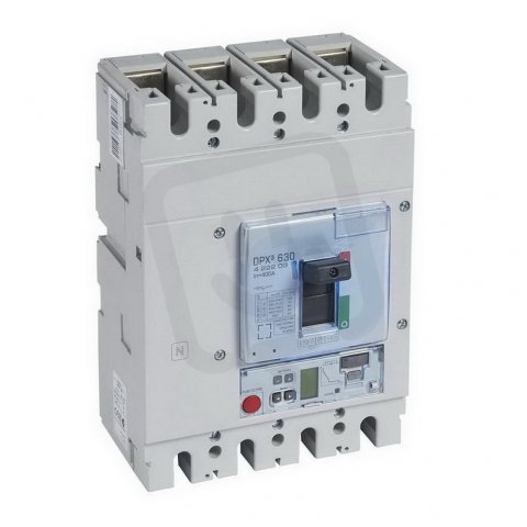 DPX3 630 ELEKTRONICKÁ SPOUŠŤ SG PRO JISTIČ 4P 400A 70kA LEGRAND 422203
