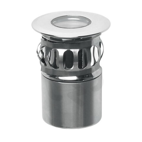 Zemní svítidlo BERET-2R 7 TONDO 1LED 2W CROMO LINEA LIGHT 93126W30