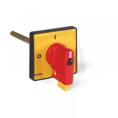 SCAME 590.YM49R2 Ovládací rukojeť MANOVRA-48x48mm R standard uzamyk.(16A-40A)