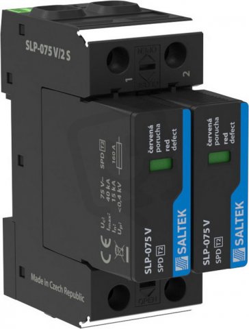 SLP-075 V/2 S svodič přepětí vhodné pro SALTEK A07023