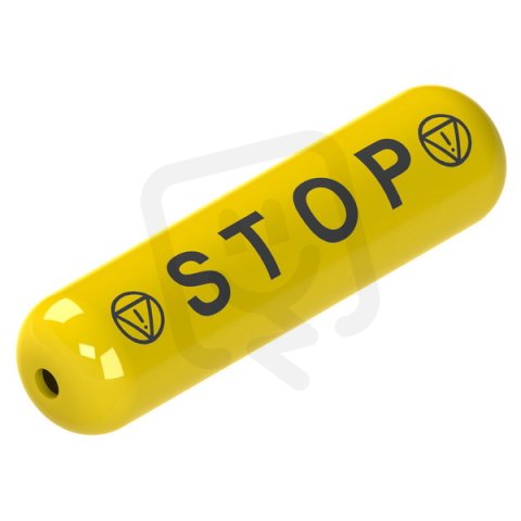 Signální indikátor na lanko, popis '' * STOP * '' PIZZATO VFAF-IF1GR08