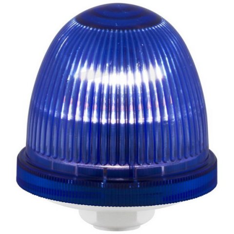 Modul optický OVOLUX FLASHING 12/48V DC IP66 1/2'' NPT modrá blikající 30051