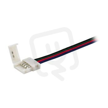 Napájecí kabel pro LED pásek 10mm s konektorem 4p RGB 15cm 4738594-01