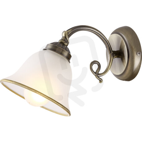 Nástěnné svítidlo ODIN mosaz 1xE27, max. 60W 230V GLOBO 60208W