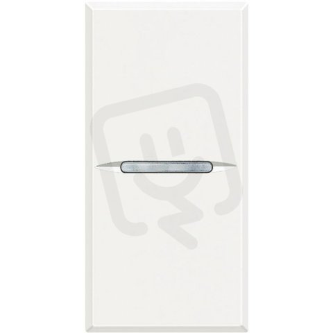 Legrand HD4034 BTAX TLAČÍTKO,NC KONT,1M BÍLÁ