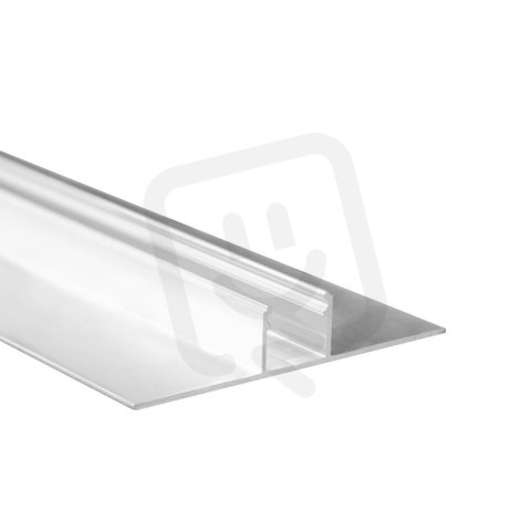Hliníkový profil pro sádrokartony AA 77x15 mm mléčný difuz 1 m