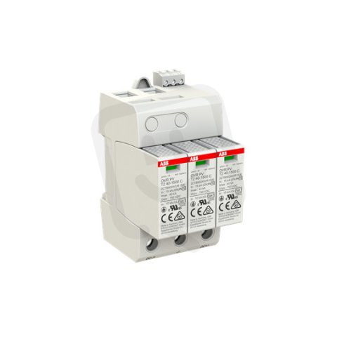 OVR PV T2 1500 P TS Přepěťová ochrana pro FVE T2 1500 ABB 2CTB802401R1500