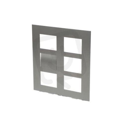 Kryt VIDEO tabla velikost 2/3 (135 mm) ušlechtilá ocel 41386CF-S ABB