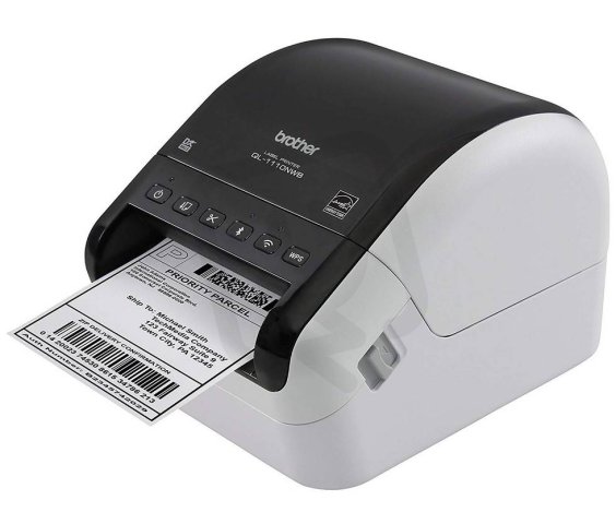 BROTHER QL-1110NWBC tiskárna samolepících štítků, ethernet, WiFi, bluetooth