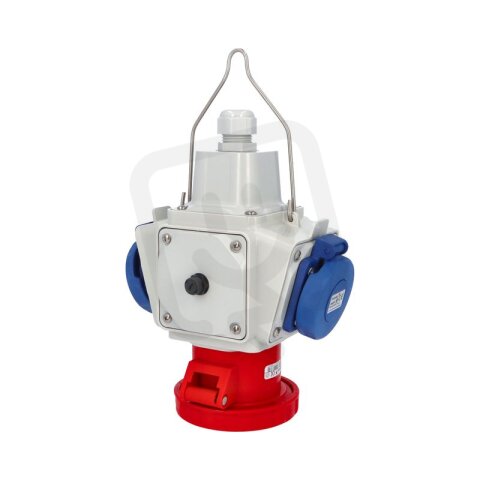Zásuvkový závěsný box PowerBOX  IP65 2x230V, 1x400V/32/5 FAMATEL PB1856