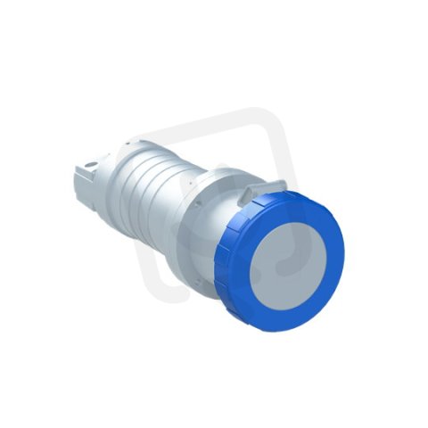 Zásuvka spojovací 3p. 125 A IP67 6 h šedá-modrá 2125C6W ABB 2CMA166918R1000