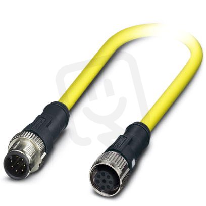 SAC-8P-M12MS/ 3,0-542/M12FS BK Kabel senzoru/aktoru 1417912