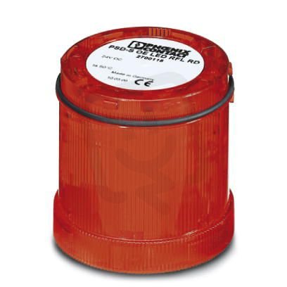 PSD-S OE LED RFL RD Zábleskový prvek LED, 24 V DC, červený 2700118