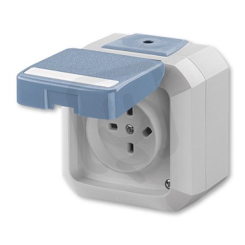 ABB Variant+ 5515N-C05524 M Zásuvka technická venkovní,plast,vzor D,IP54
